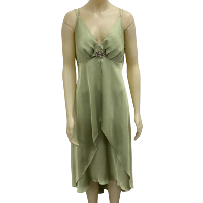 Mr K  Womens  Size 14 Cocktail Dress Green 