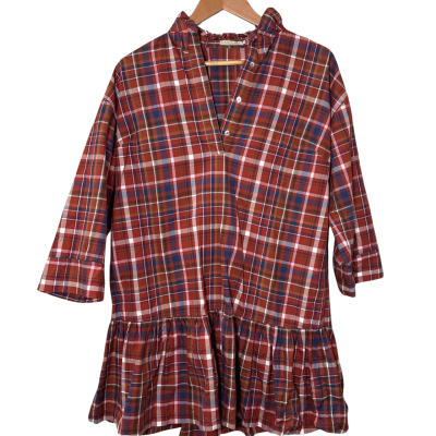 R.M. Williams Women's  Size 8  red plaid top