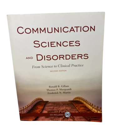 Communication Sciences and Disorders second edition textbook 