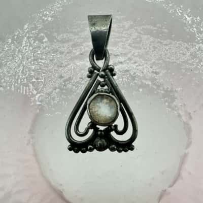 Unique Pendent Stamped 925