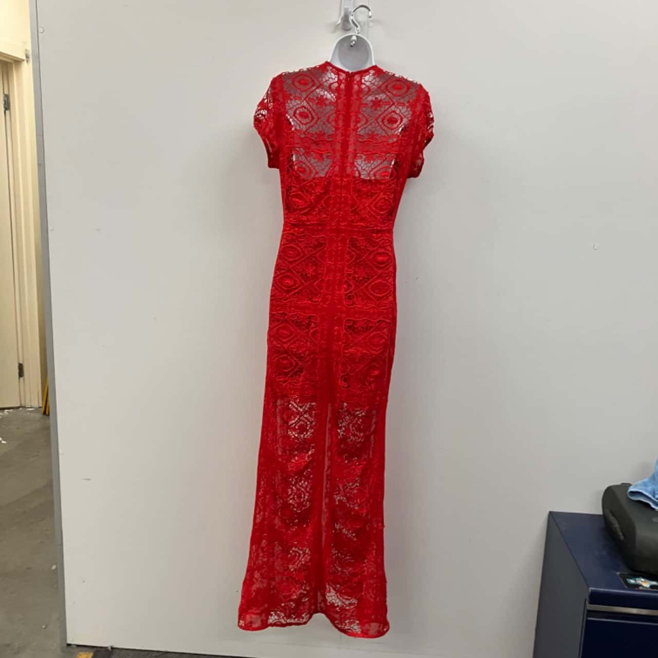 Forever New Women's Red Lace Maxi Dress Size 10(s) - New With Tags | Salvos  Stores