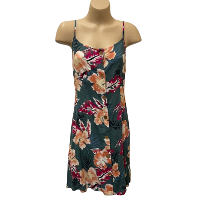 Roxy Sweet About Me Floral Printed Dress Size XL