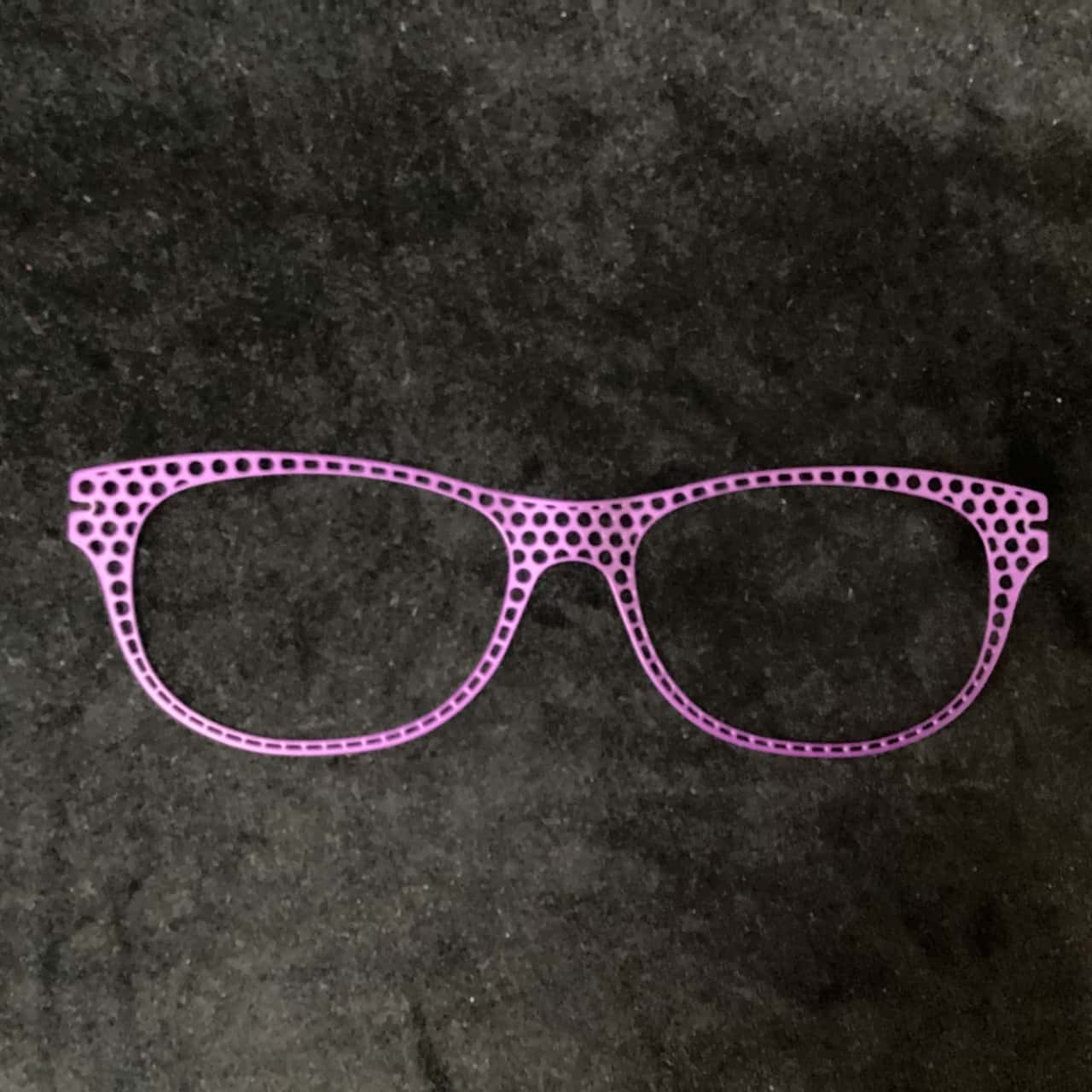 Zenka Net Zenka France Purple Glasses Clip(s)