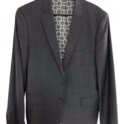 Oxford Mens  Size 44 Blazer Black  / Checked 
