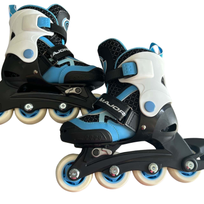 Children’s Micro Majority Blue/Black Roller Skates Size EU 23-26 (B6)