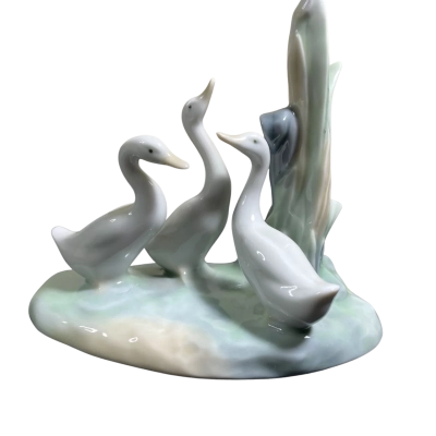Vintage Lladro Ducks figurine 