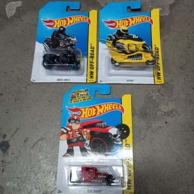 Hot Wheels Off Road x 3