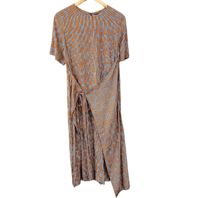 COS Spot/Stripe Patterned Asymmetrical Dress Size EUR 36