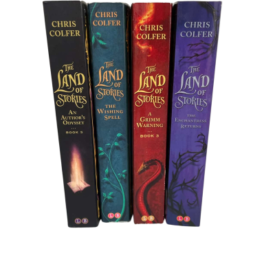 Chris Colfer Books for Young Adult readers x 4