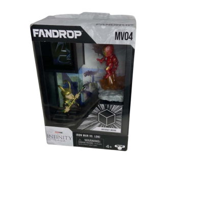 2025 Disney FANDROP lron Man Vs. Loki Marvel Action Figures MV04 