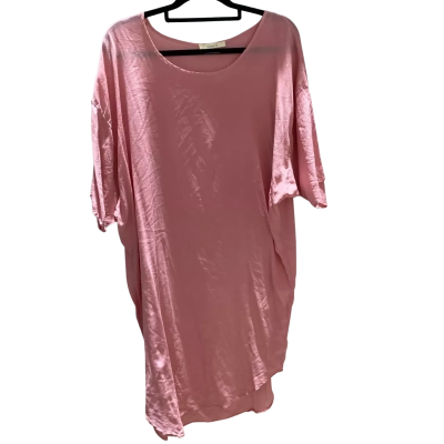 Primness Silk Womens Size 2 Pink Tunic Dress
