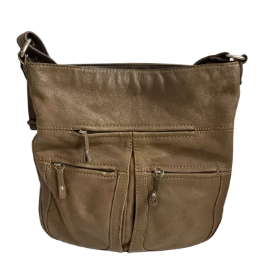 Colorado Womens Genuine Leather Crossbody Bag Brown