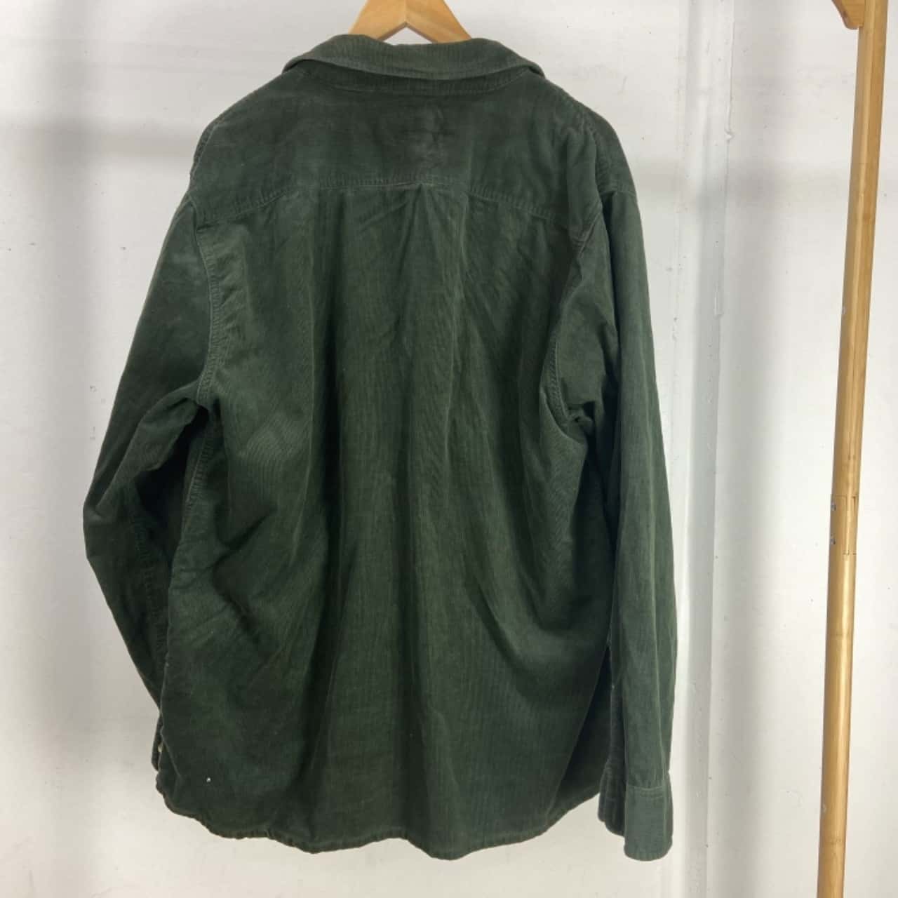 Ghanda Mens Size XL Front Zipper Olive Jacket (s)