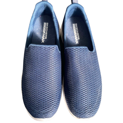 Skechers Womens Goga Max shoes Size UK 5 Blue 