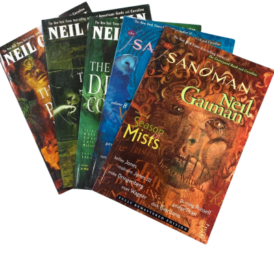 The Sandman, Volumes 1 2 3 4 & 8 TPB Comic Books (5)