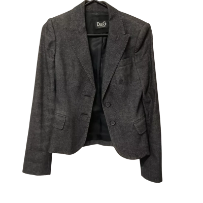 Mens D&G  Size 38  Black  / Grey  Blazer 