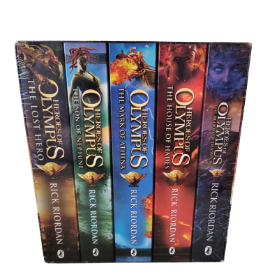 The Heroes of Olympus Complete Collection – Books 1-5 Box Set – Puffin Books