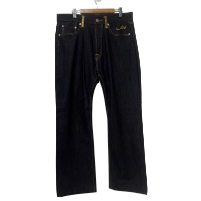 Y2K 2009 Ed Hardy Black Bedazzled Skull Head Jeans Size 31 New Without Tag