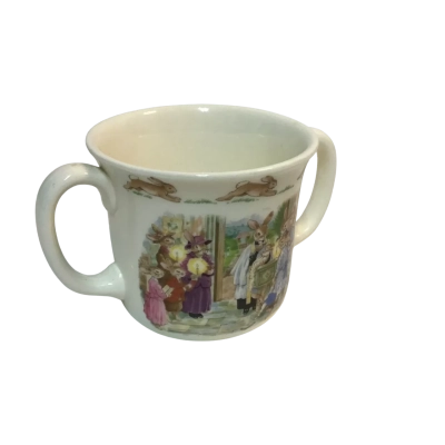 Vintage Royal Doulton Bunnykins Christening Mug