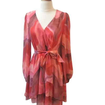Portmans Womens  Size 8 Cocktail Dress Multicoloured 