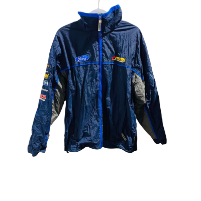 Ford Racing Jacket Mens  Size L Blue 