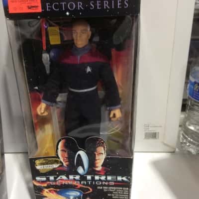 Star Trek Action Figures x3