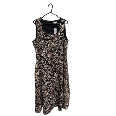 Rockmans Womens  Size 18 Black/ Floral / White 