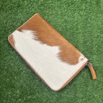 Bare Leather Cowhide Purse 