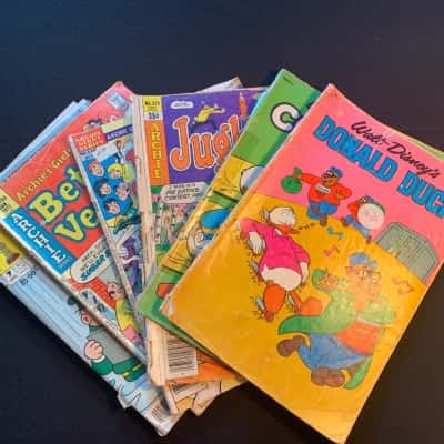 Vintage Comic Books - Mixed Lot of 6