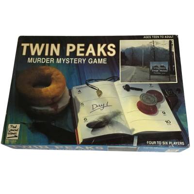 Vintage Twin Peaks Murder Mystery Game