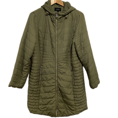 pingpong Womens Size 18 Puffer Jacket Olive 