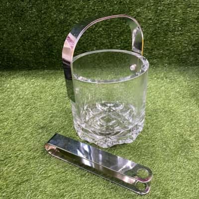 Orrefors Kosta Bosta Lead Crystal Ice Bucket