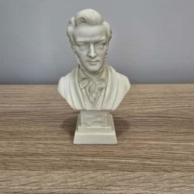 Vintage A.Gionelli Miniature Wagner Bust