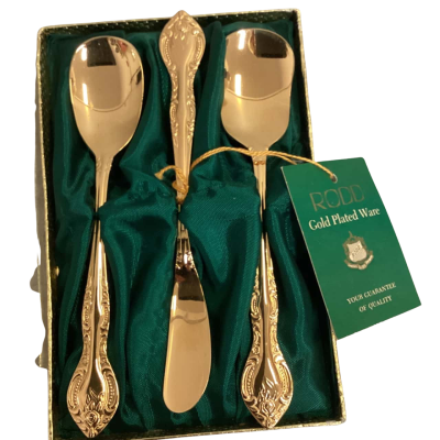 Todd 24 ct Gold Plated Cutlery