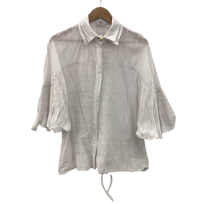 AJE Womens  Size 14 Blouse White 