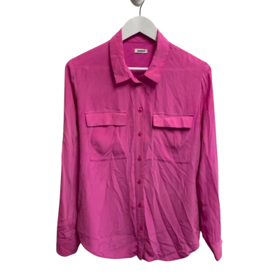 Marcs Womens  Size 14 Long Sleeve Shirt Pink  