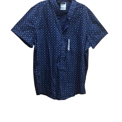 Yd. Mens  Size XXXL Short Sleeve Shirt Blue / Pattern 