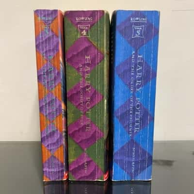 Harry Potter Books #3, 4 and 5