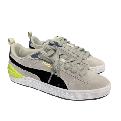 NEW Puma Suede Bloc Mens  Size 7US Sneakers Grey 