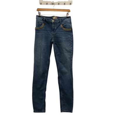 Mos Mosh Womens  Size 28 Tapered Leg Jeans Blue 