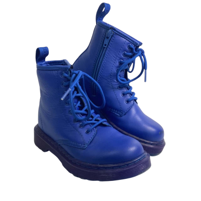 Dr Martens Kids size UK12/ US13/ EU31 Blue boots 