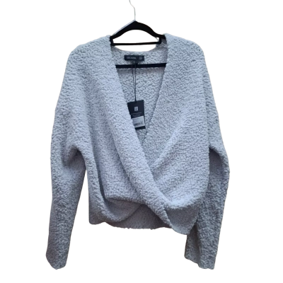 Decjuba Womens  Size M Jumper Silver / White 