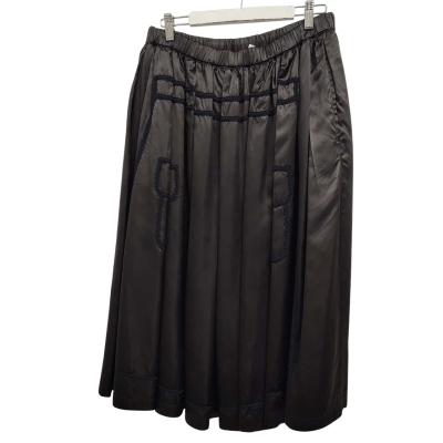 Comme des Garçons Black A-line Skirt with Pockets - Made in Japan