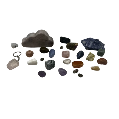 640 Gram  Stone/Crystal Bundle