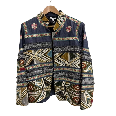 Adrift Womens 4XL Deidre Embroidered Jacket Zambia Multicoloured
