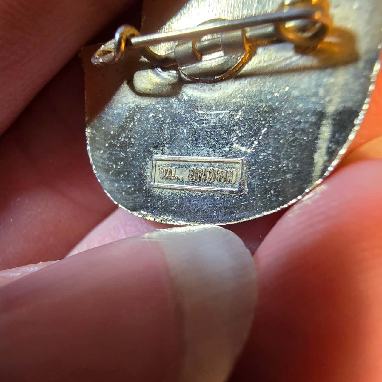 W.L Brown Vintage International Womens Year Brooch