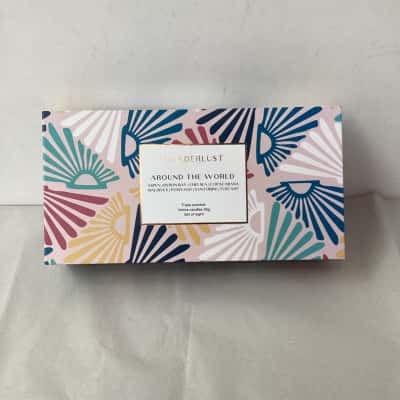 NEW - Wanderlust "Around the World" triple scented votive candles 35g set of 8
