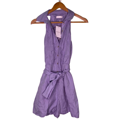 Kookai Womens  Size 36 Playsuit Purple 