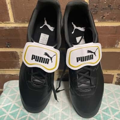 Puma Mens Size 12 King Top TT Black Football Boots