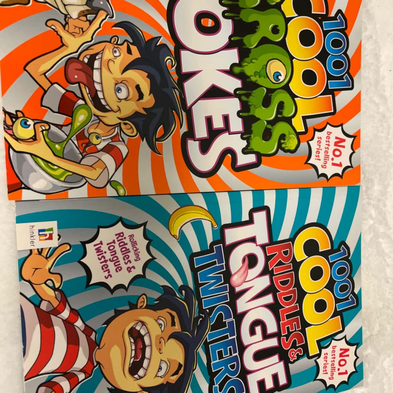 1001 Cool Gross Jokes/1001 Cool Riddles and Tongue Twisters